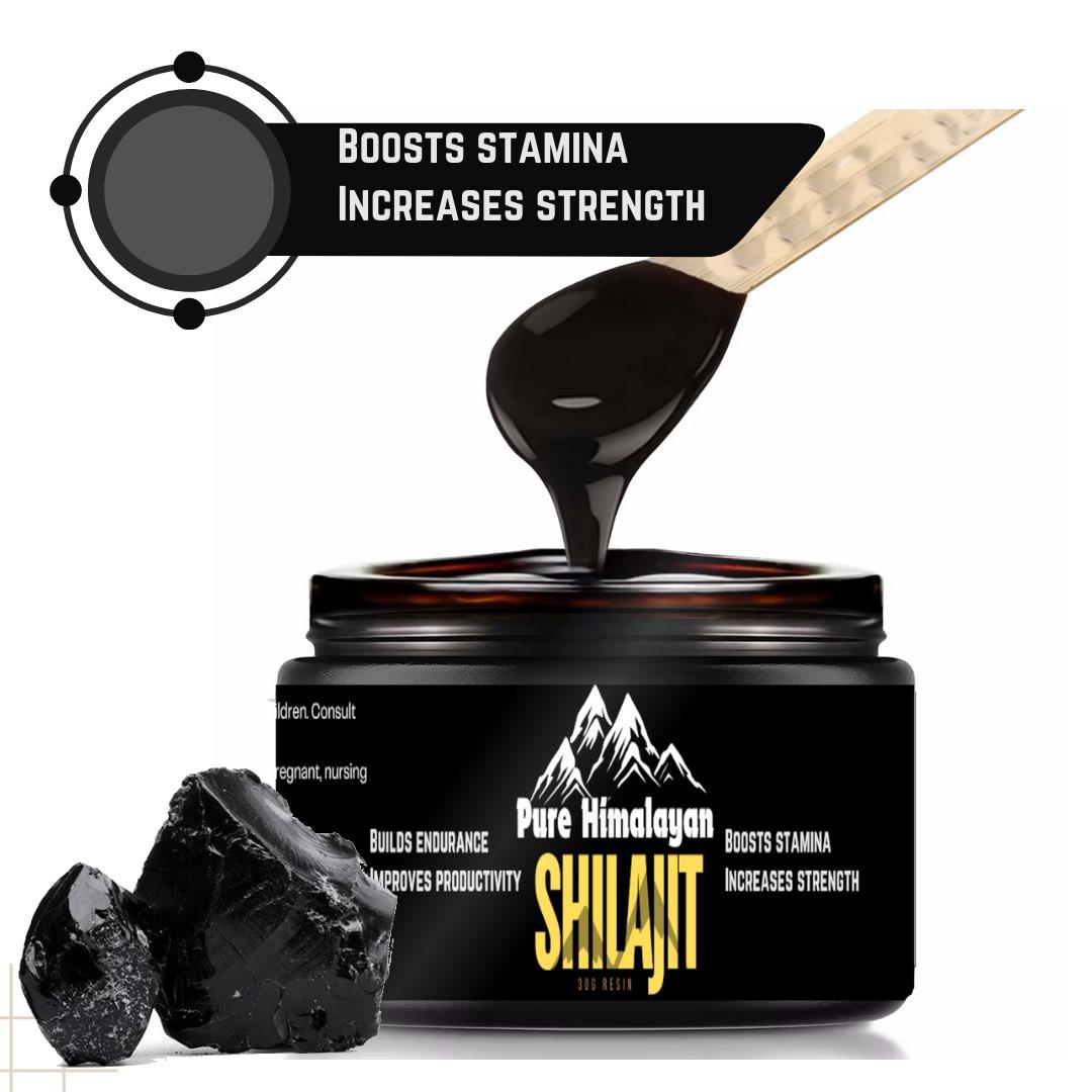 Pure Shilajit Resin, Original Himalayan Shilajit 30g - Gold Grade 100% Pure